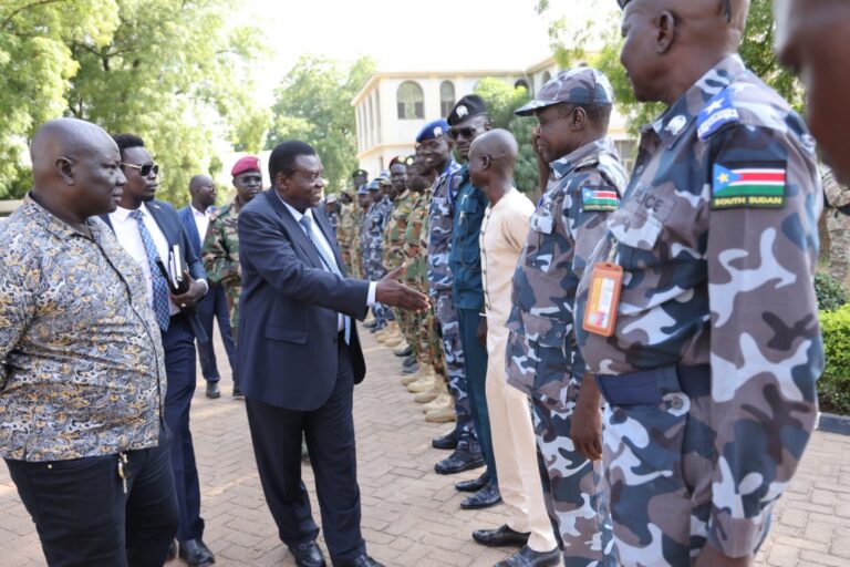 Central Equatoria Governor Mujung Calls for Discipline Among Security Forces