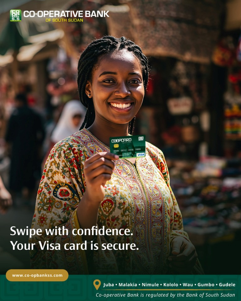 South Sudanese Shoppers Encouraged to Use Co-op Bank Visa