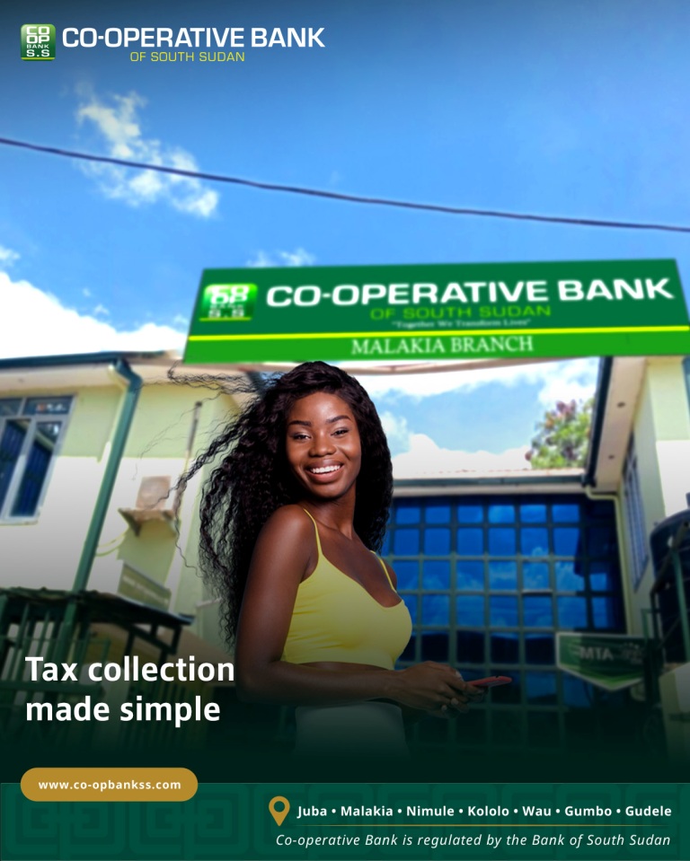 Co-operative Bank Simplifies Tax Payments Across South Sudan