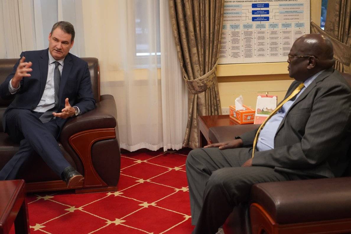 Deputy Foreign Minister, World Bank Hold Talks on Development - Ministry of Foreign Affairs and International Cooperation of South Sudan