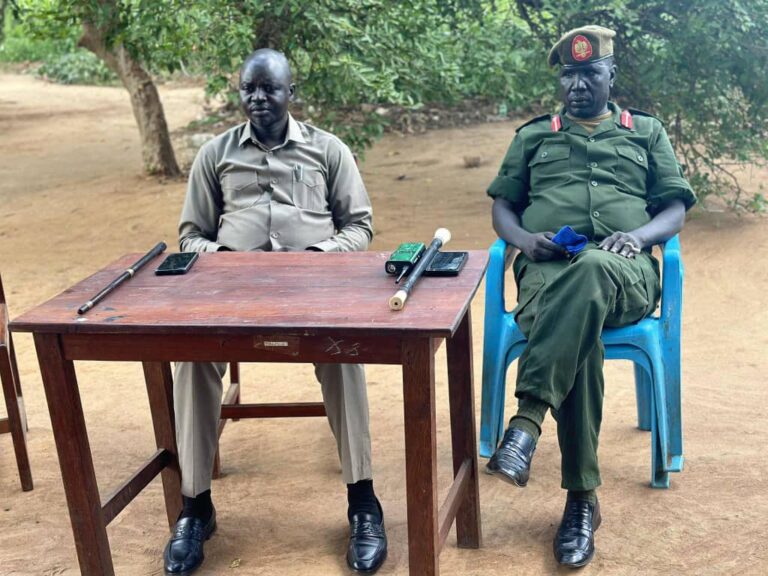 Lainya Commissioner Leads Civil Military Talks to Promote Peace and Community Development