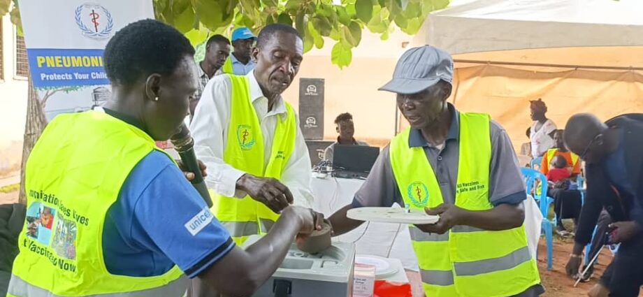 Over 1,000 Children Vaccinated Against Pneumonia in Yei