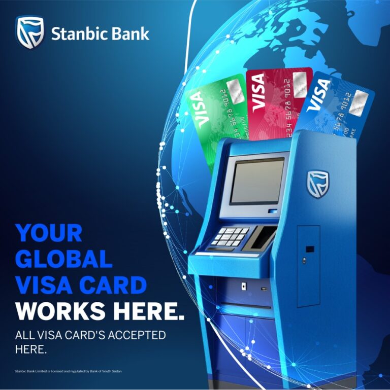 Stanbic Opens ATM USD Access to All Visa Cardholders in South Sudan