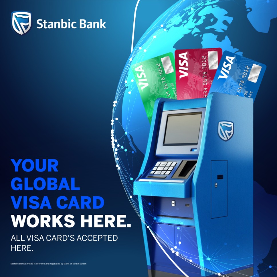 Stanbic Opens ATM USD Access to All Visa Cardholders in South Sudan