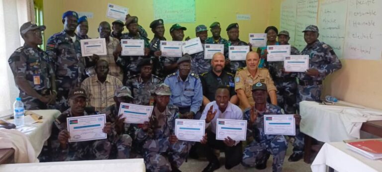 Yei Officers Trained to Protect Women and Girls from Violence