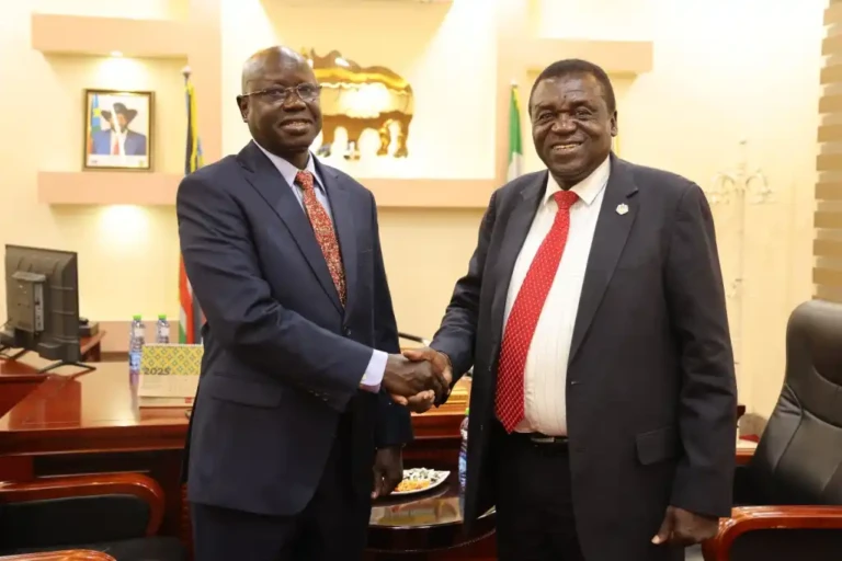 CES and Warrap Governors Discuss Inter State Cooperation