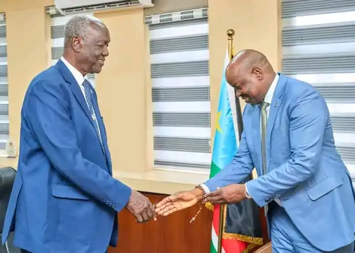 Bol Mel Briefed on Delayed Peace Implementation