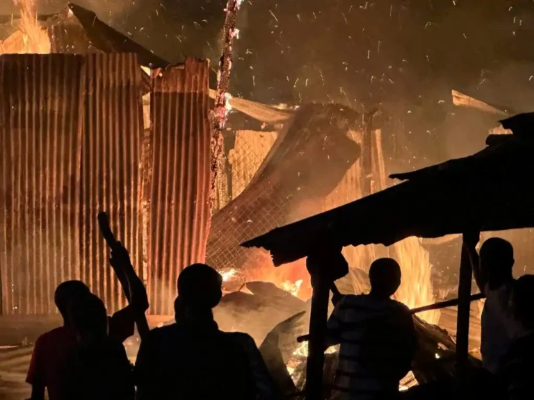 Fire Razes Shops at Jebel Market in Juba
