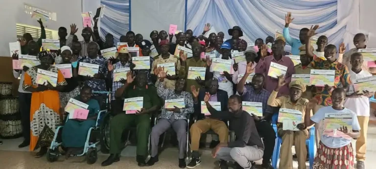 Five Day Church Peace Training Concludes in Kajo-Keji County