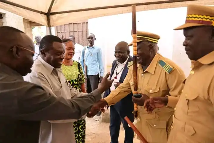 Governor Mujung Meets Wani Igga and Lobonok Delegation