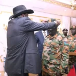 Kiir Directs New SSPDF Chief to Eliminate Ghosts from Army Payroll