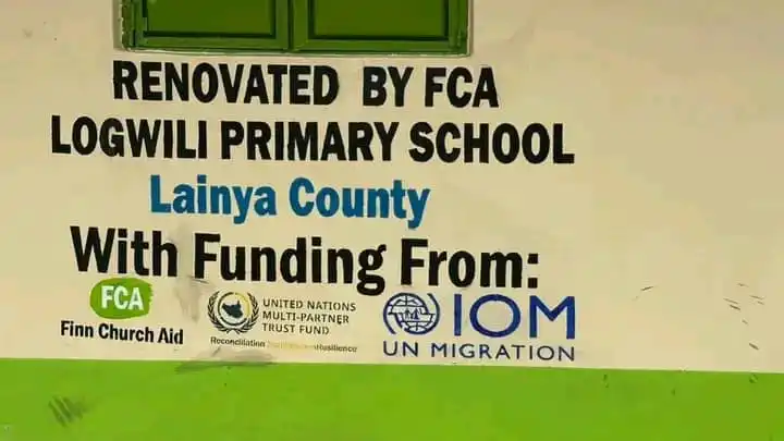 Lainya County Celebrates Renovation and Reopening of Logwili Primary School News 2025
