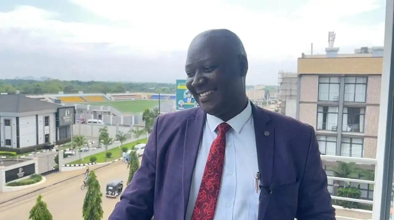 Oyet Patrick Charles is a journalist and the Chairperson of the Union of Journalists of South Sudan