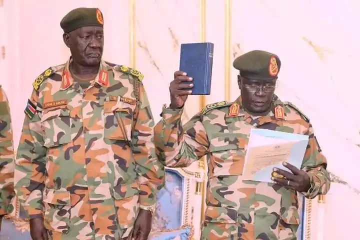 South Sudan Army Reforms Begin with New Chief 4