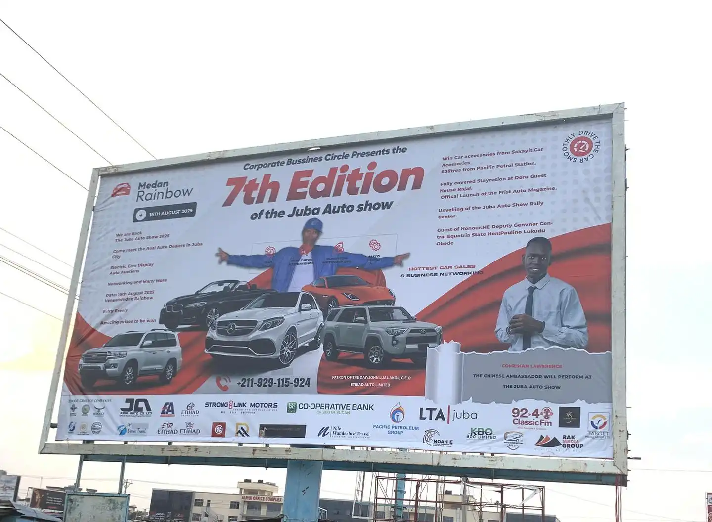 7th Edition The steady growth of the Juba Auto Show shows that South Sudan’s car industry is gaining more attention and attracting bigger brands.the Juba Auto show The steady growth of the Juba Auto Show shows that South Sudan’s car industry is gaining more attention and attracting bigger brands.