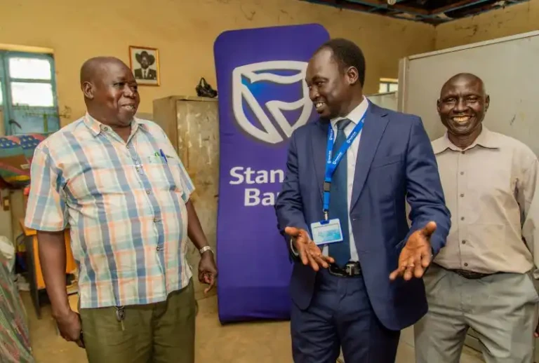 Central Equatoria Education Ministry Receives Filing Cabinets from Stanbic Bank