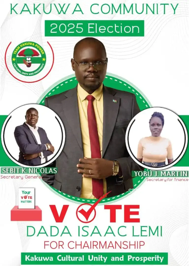 Kakwa Community Elects Isaac Dada Lemi as New Leader