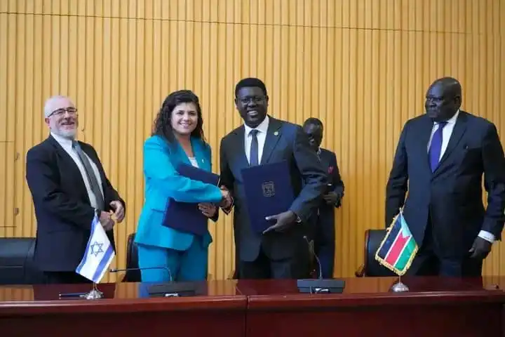 South Sudan and Israel Sign Agreement to Strengthen Diplomatic Cooperation