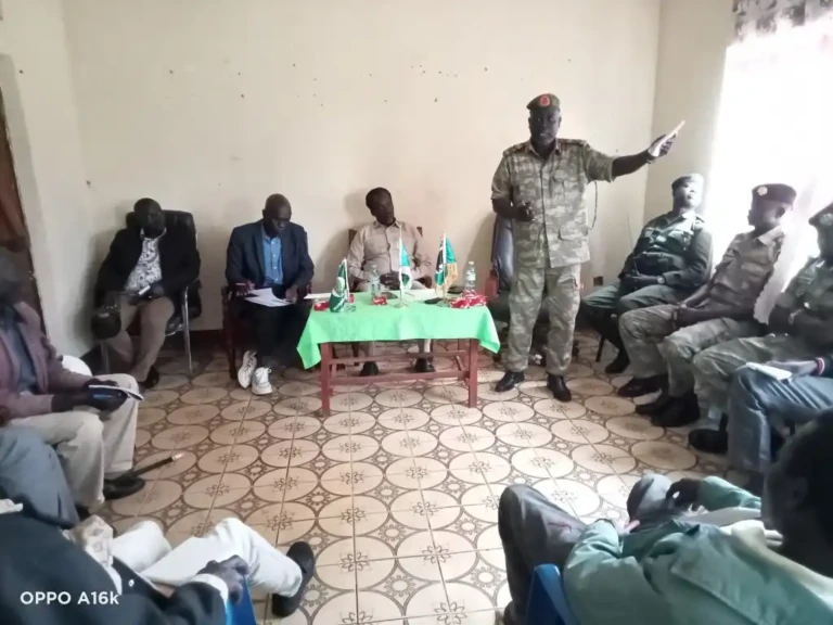 SSPDF General Reassures Morobo Citizens on Security