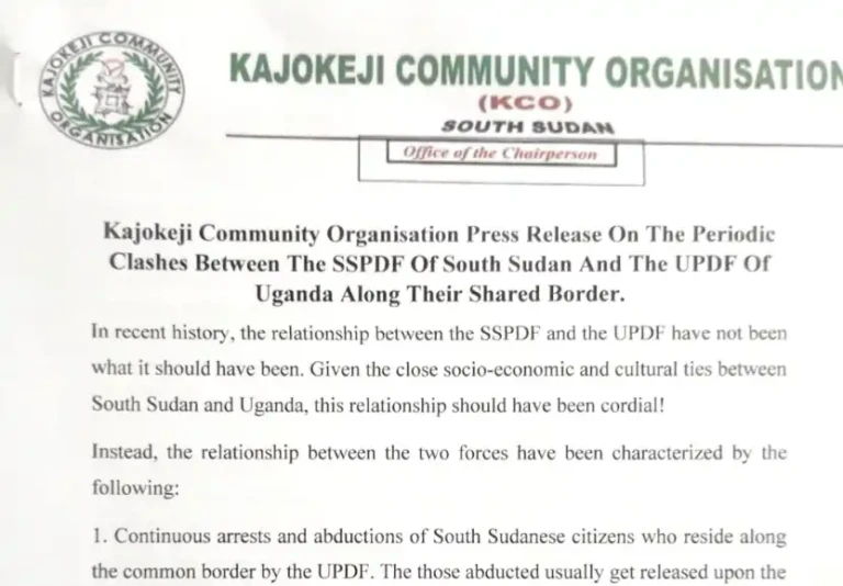 Kajo-Keji Leaders Call for End to Border Clashes. SSPDF, UPDF Must Respect EAC and AU Peace Roadmaps