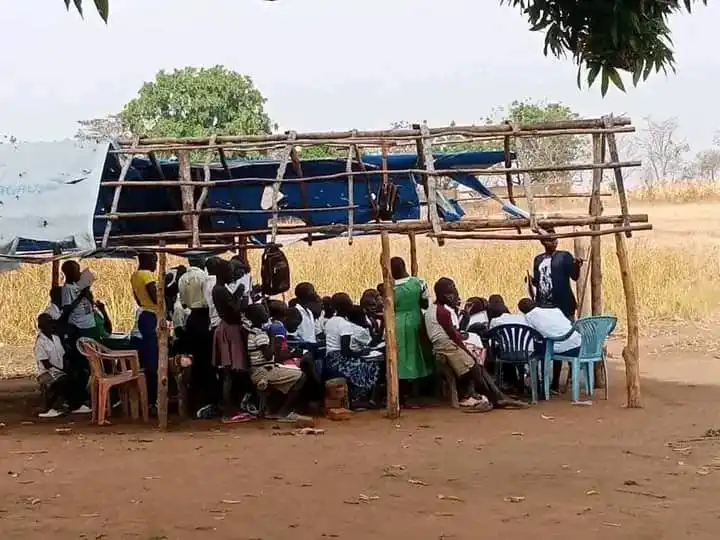 Volunteers Keep Morobo County School Running Despite Ruin
