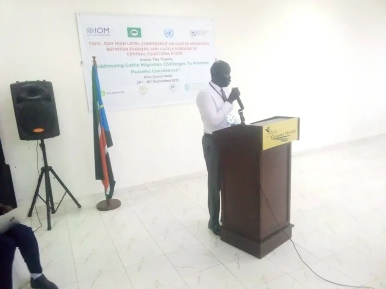 High Level Talks Held on Livestock and Farmland Use Central Equatoria