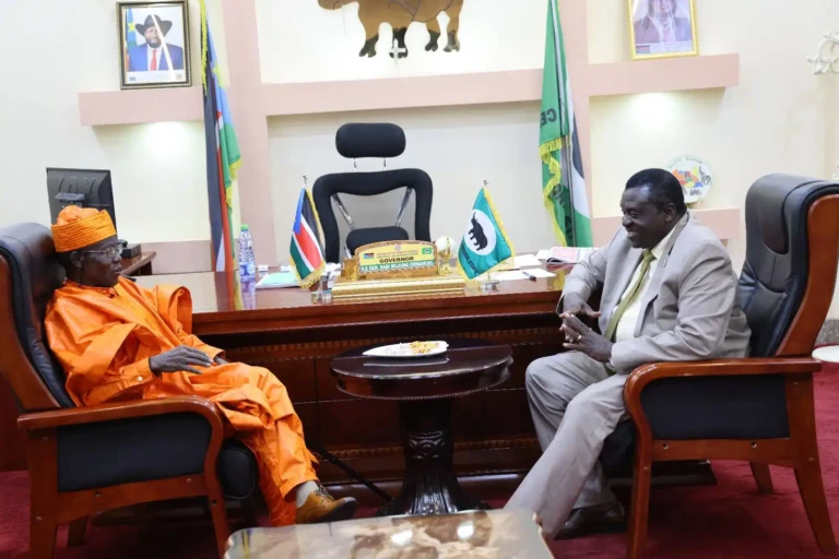 Prof. Igga Commends Governor Mujung on Peace Efforts in Equatoria
