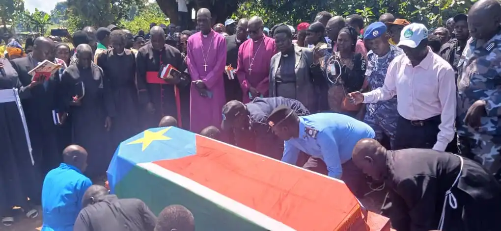 Former Yei Commissioner Rev. Gen. Wai Wai Laid to Rest Former Yei Commissioner Rev. Gen. Wai Wai Laid to Rest