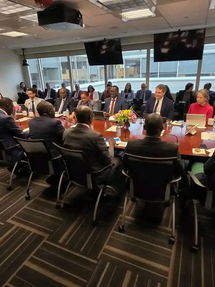 South Sudan Delegation Attends IMF and World Bank Meetings in Washington