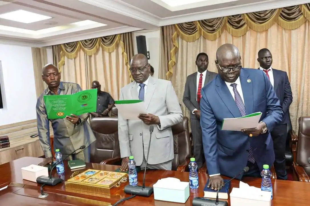 National Communication Authority Board Takes Oath in Juba