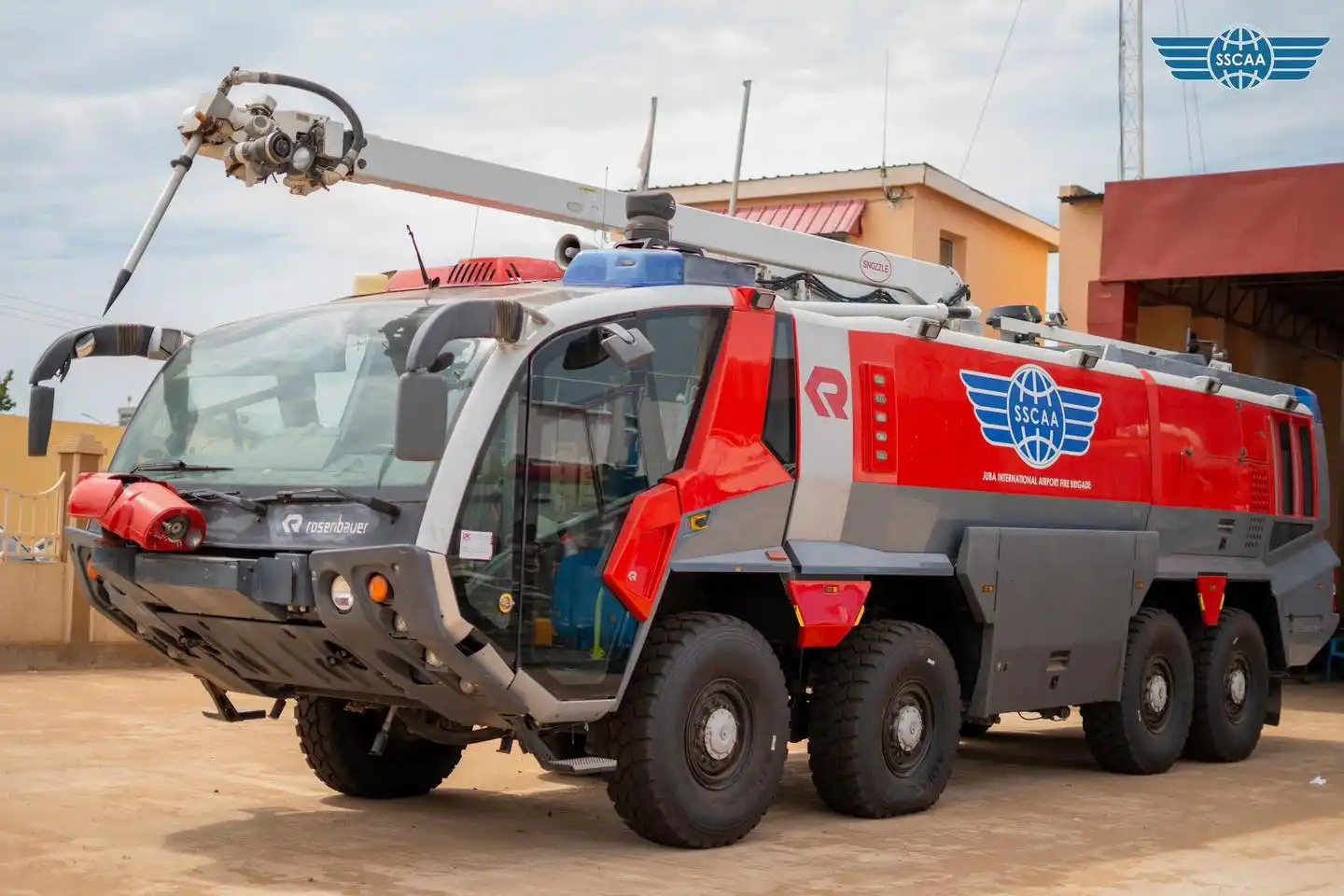 New Firefighting Water Tank to Improve Safety at Juba Airport