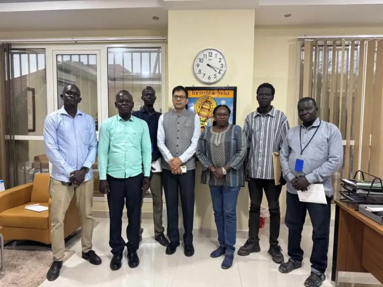 South Sudanese Delegates Leave for Training in India