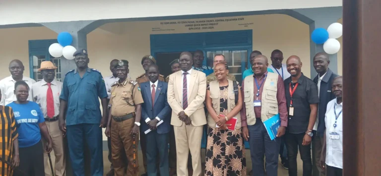 UNMISS Hands Over New Justice Office to Yei Authorities