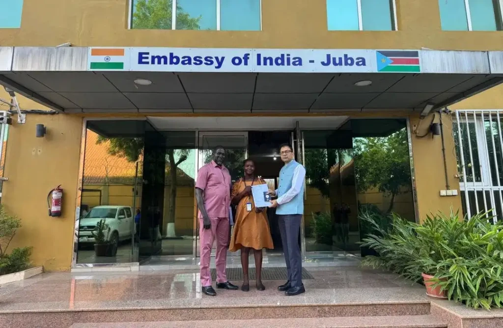 India Hosts South Sudan Professionals for Skills Training