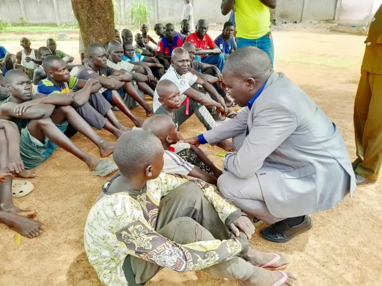 Commissioner Encourages Rehabilitation at Yei Prison