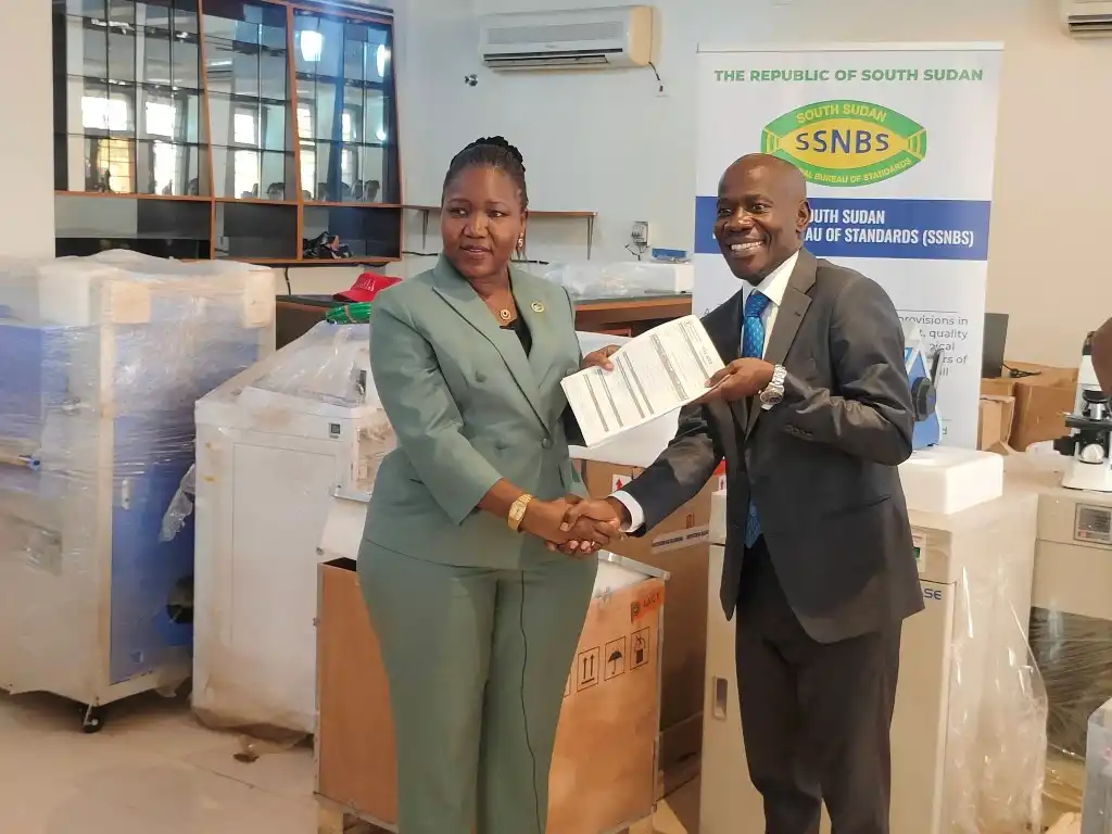 FAO Donates Laboratory Equipment to Standards Bureau in Juba