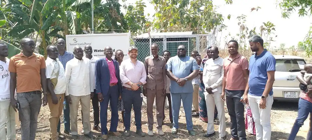 Juba County Officials Celebrate Water Project