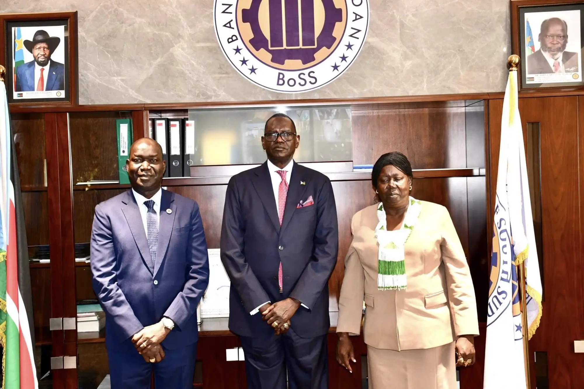 Ohisa Calls for Teamwork at Central Bank