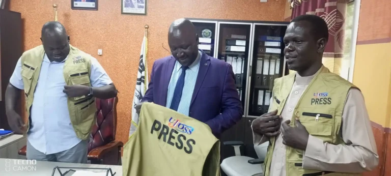 Press Jackets Donated to National Broadcaster in South Sudan