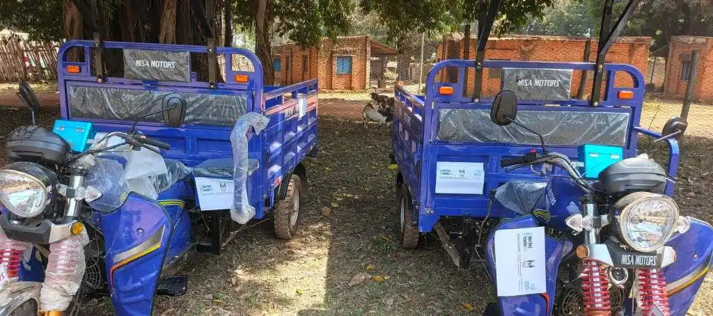 Women Cooperatives in Yei Receive Tricycles