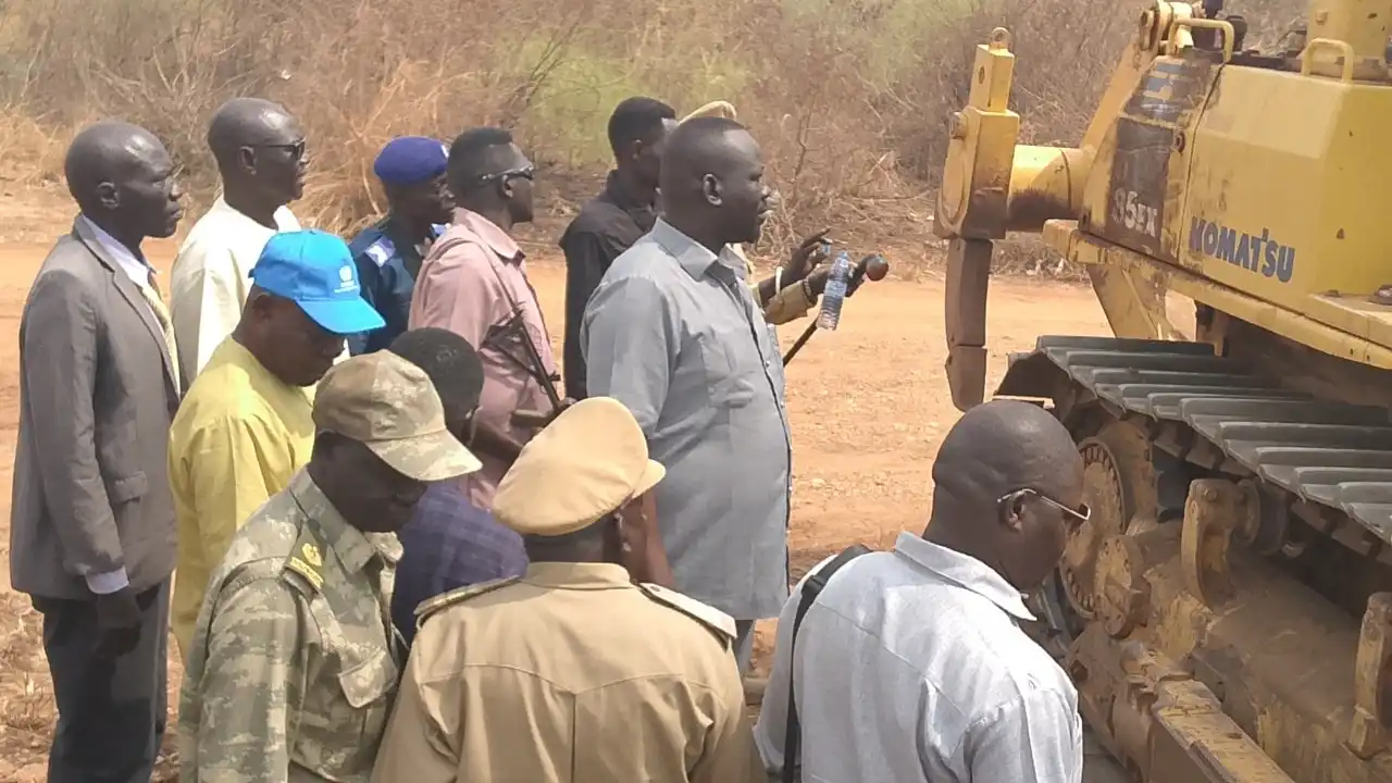 Juba County Commissioner Opens Roads in Wonglori, Warns on Land Demarcation