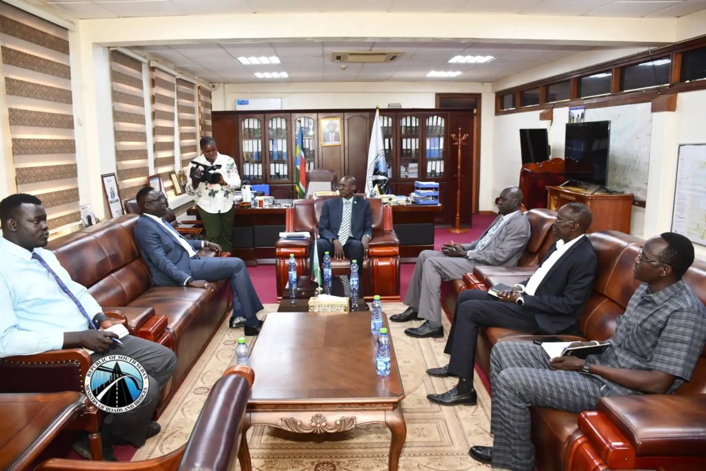 Roads Minister and Juba Mayor Discuss Upgrades and Street Works