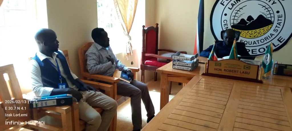 Lainya County Hosts OFAO Talks on Aid and Farming Project