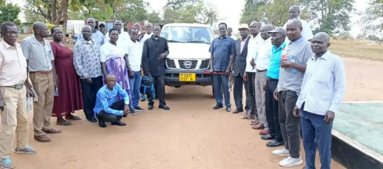 Morobo County Hands UN Vehicle to Peace Committee for Local Mediation Work