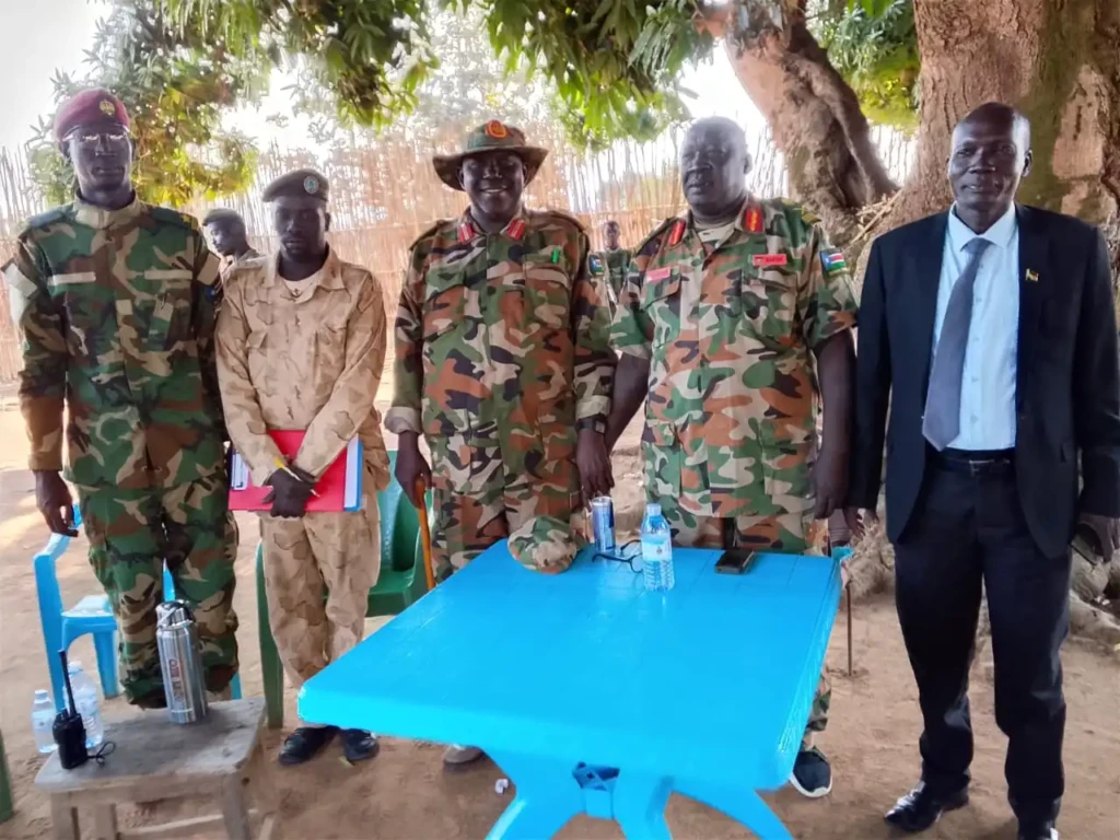 SSPDF General in Kajo-Keji County for Security Assessment SSPDF General in Kajo-Keji County for Security Assessment