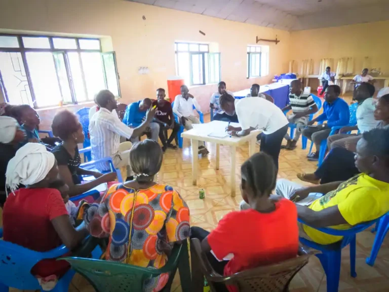 Youth group in Peace discussions in Yei town. PHOTO CREDITS-Handout