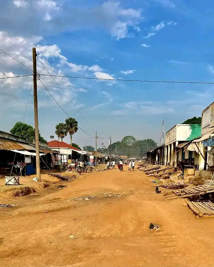 A street in Yei town