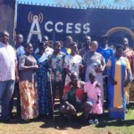 Access Radio Listeners in a group photo after the training. PHOTO CREDITS: (Emmanuel Malish Richard / Access Radio)