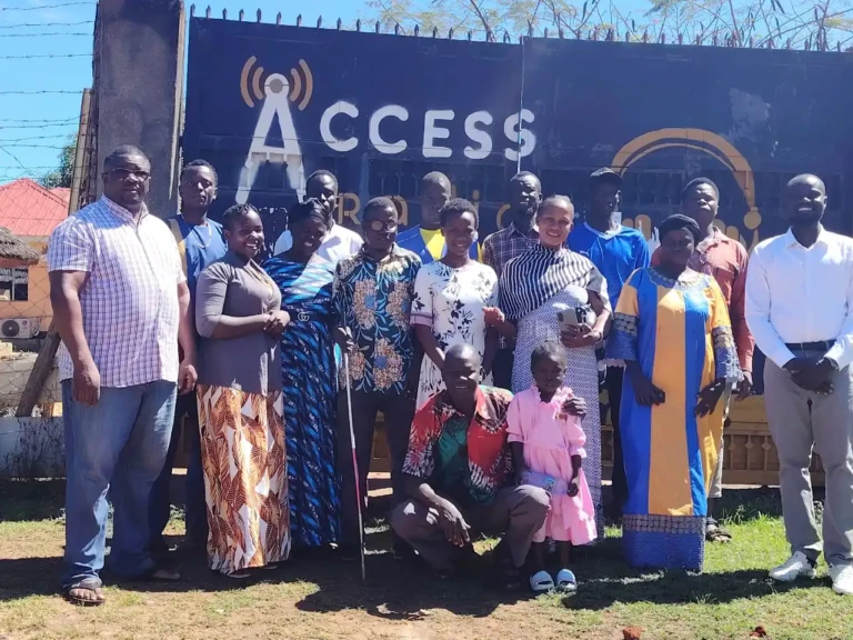 Access Radio Listeners in a group photo after the training. PHOTO CREDITS: (Emmanuel Malish Richard / Access Radio)