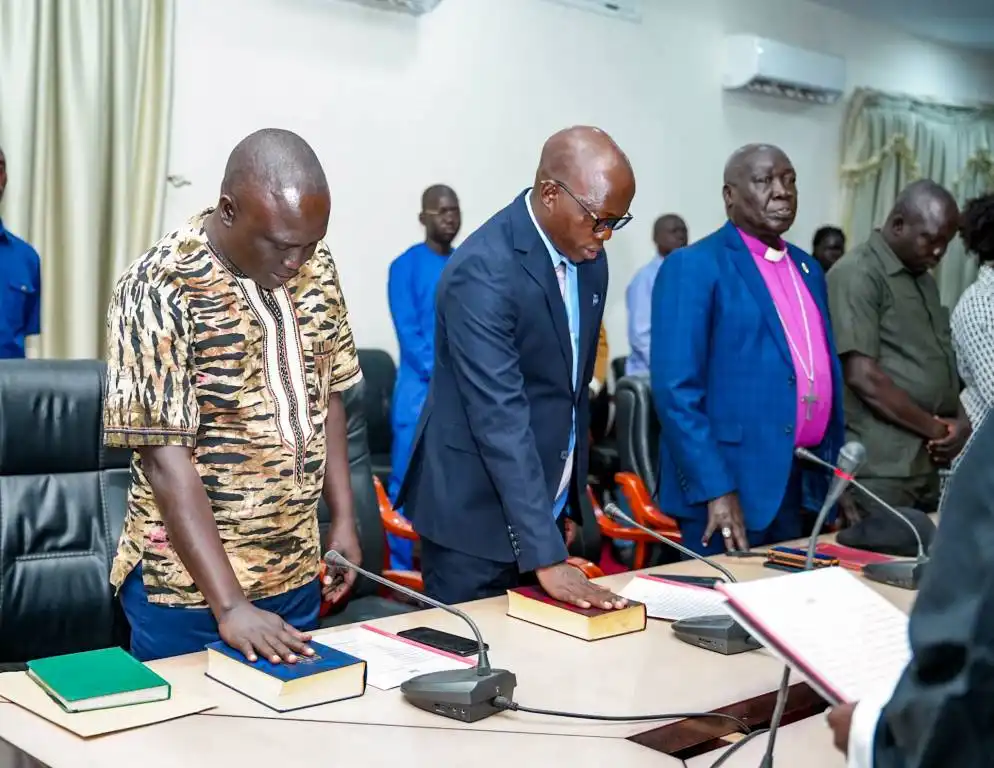 Central Equatoria Swears In Mining Authority to Tackle Illegal Extraction